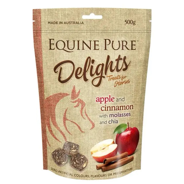 Equine Pure Delight Apple Cinnamon 500G