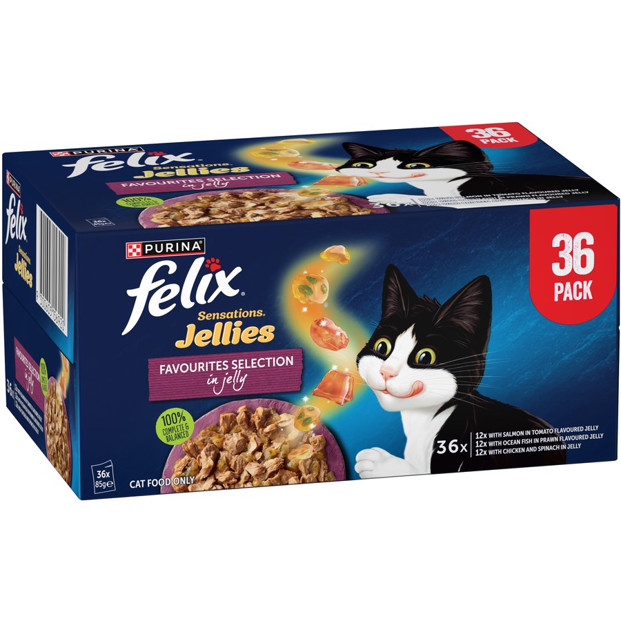 Felix Jellies Favs Selections 36x85G