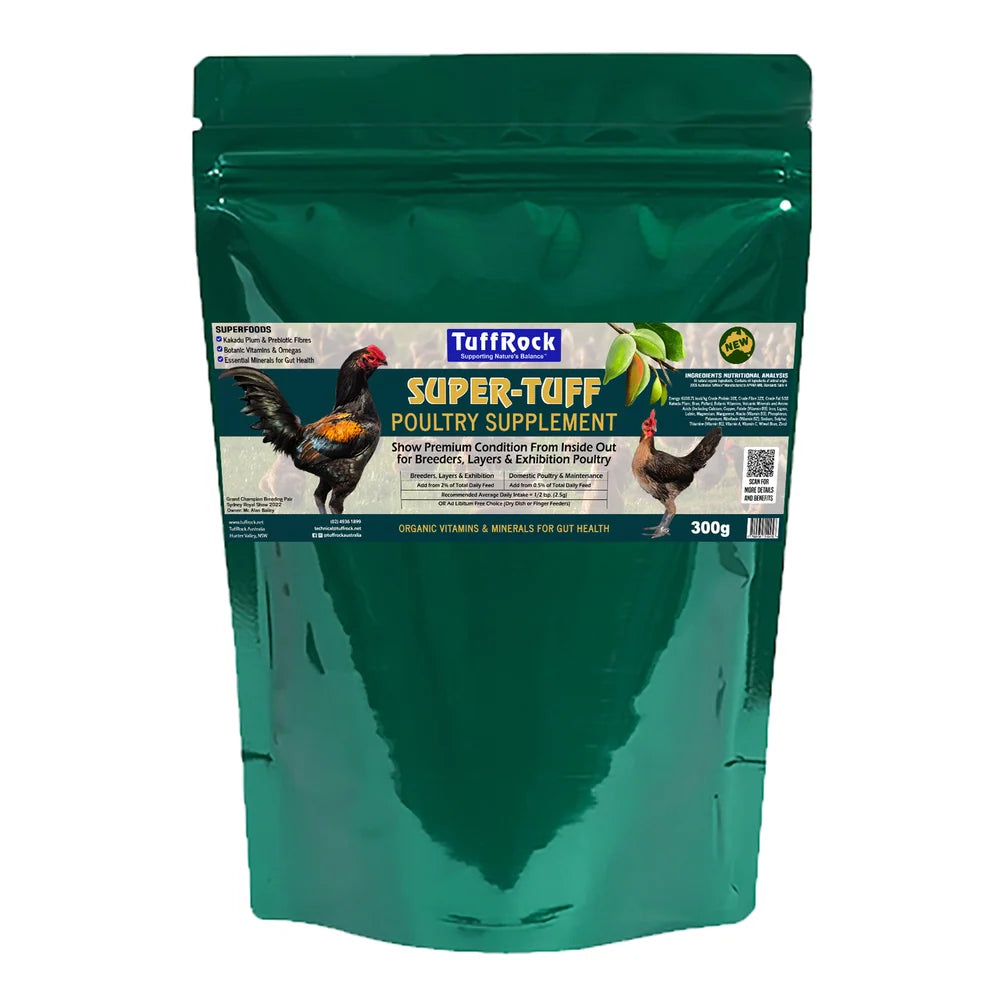 Tuffrock Super Tuff Poultry Organic Supplement 300G