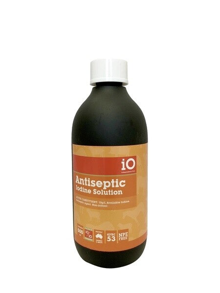 iO Antiseptic Iodine Solutions 500mL