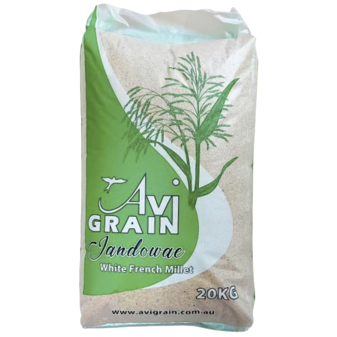 Avigrain White French Millet 20KG – McGrath Stockfeeds