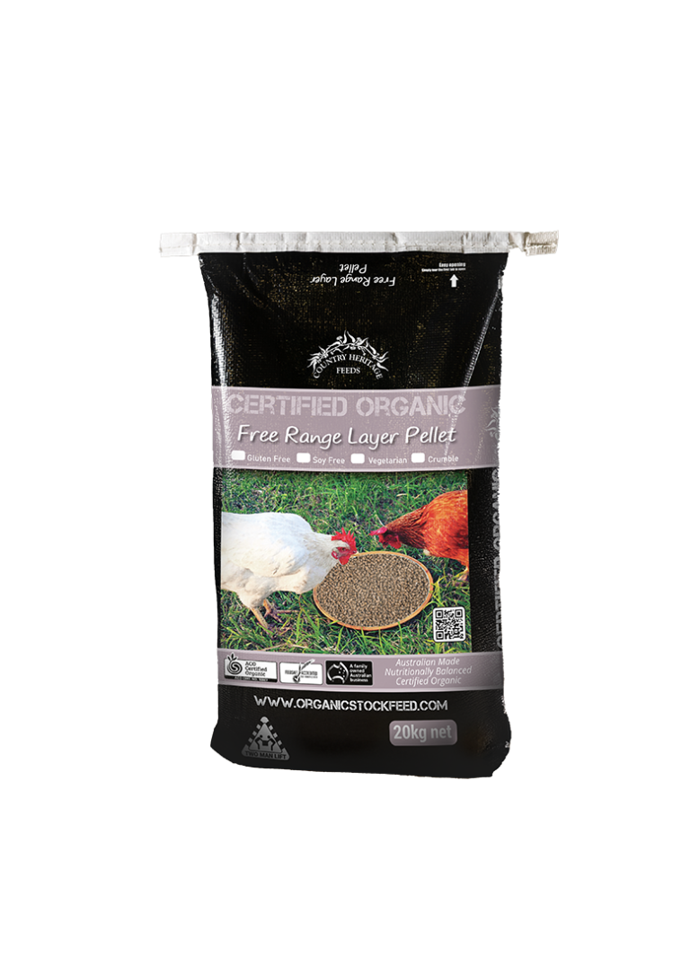 Country Heritage Organic Free Range Layer 20KG
