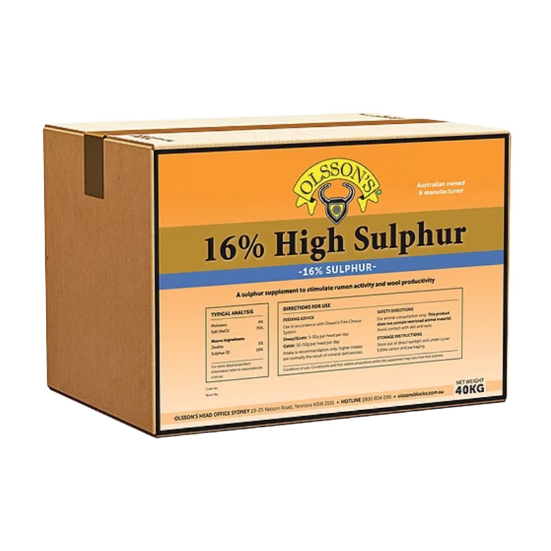 Olsson's 16% High Sulfur Block