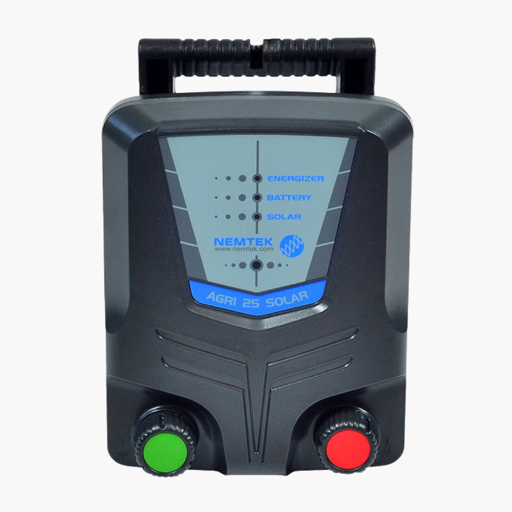 Nemtek Agrisolar 25km Portable Energiser